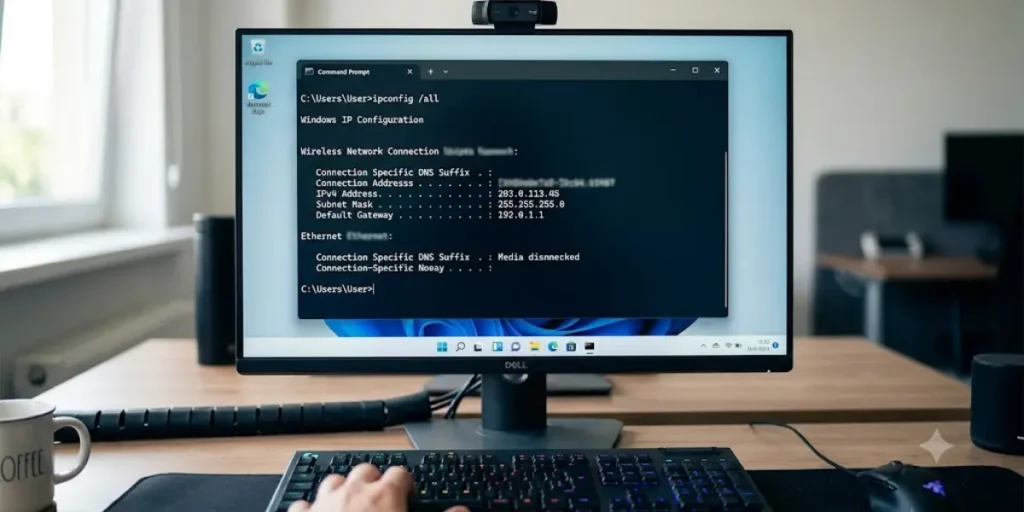 External IP Address on Windows