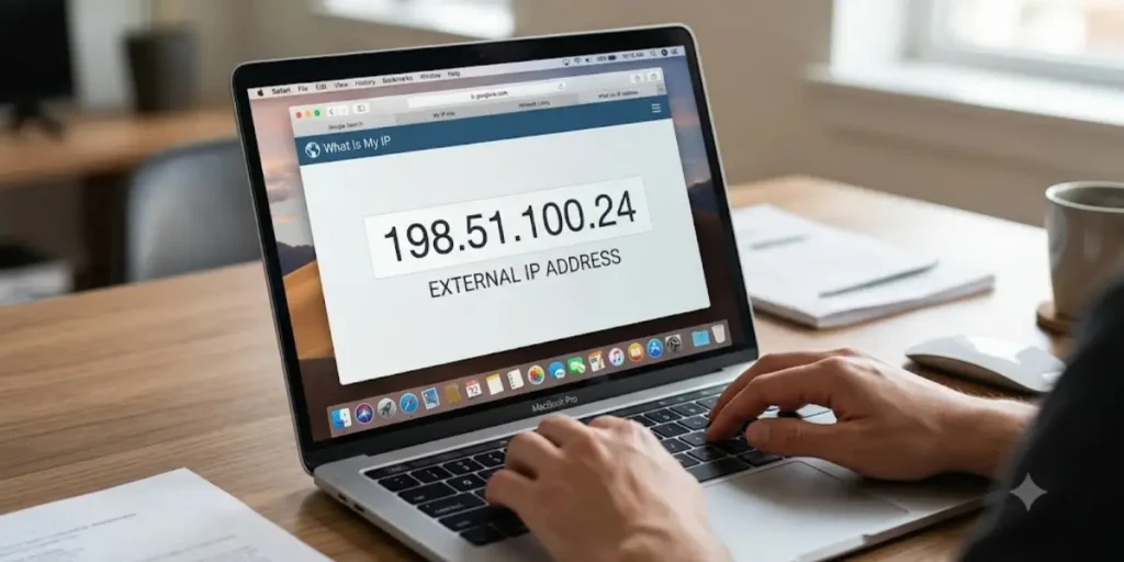 External IP Address on a Mac