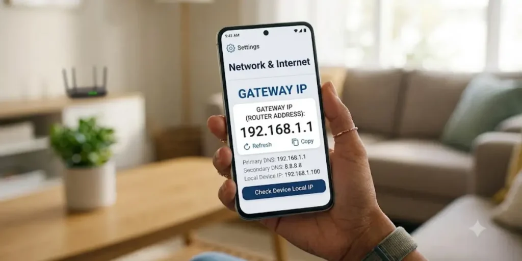 My Router IP Address Android