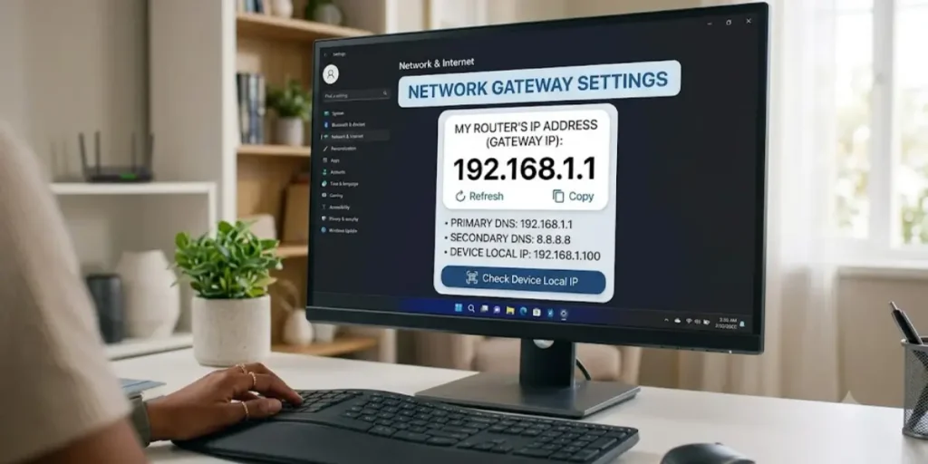 My Router IP Address From PC