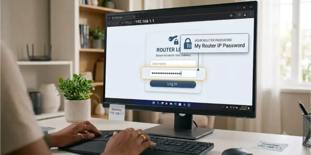 My Router IP Password