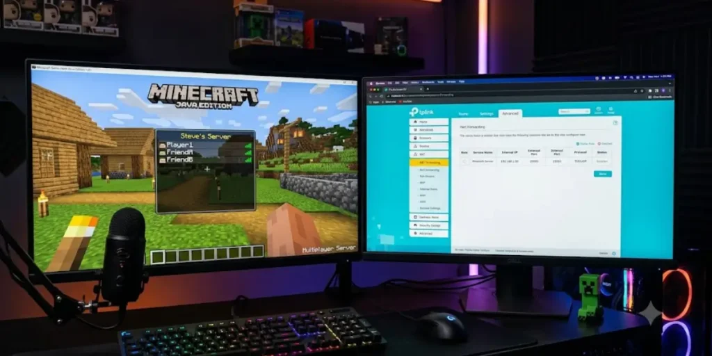  Port Forwarding in Minecraft