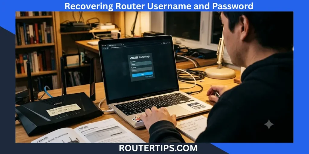 Recovering Router Username and Password