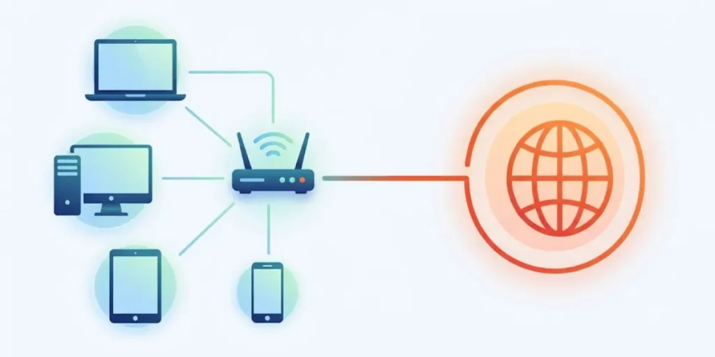 Router IP Address vs Public IP Address