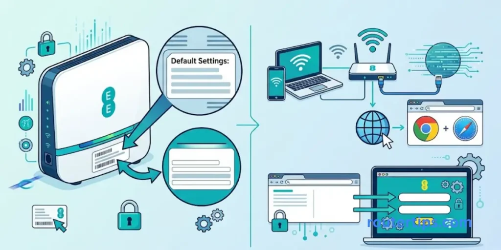 EE Router Login Details at a Glance