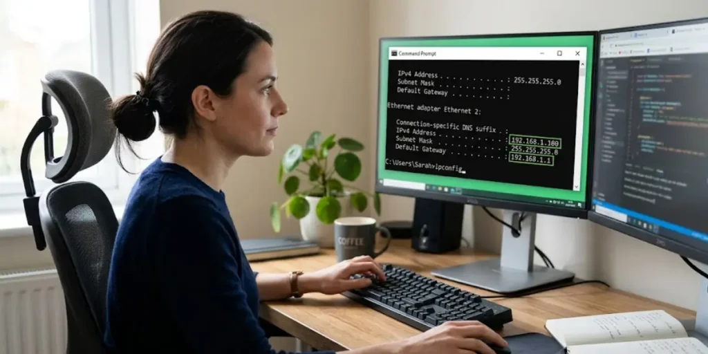 Find the Router IP on Windows