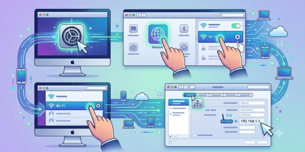 Router IP Address on Mac