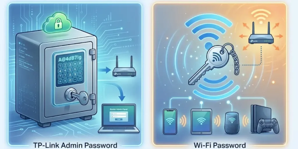 TP Link Admin Password vs Wi-Fi Password