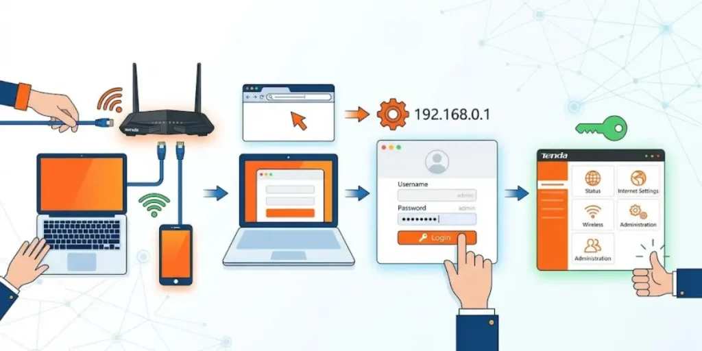 Tenda Router Login at a Glance