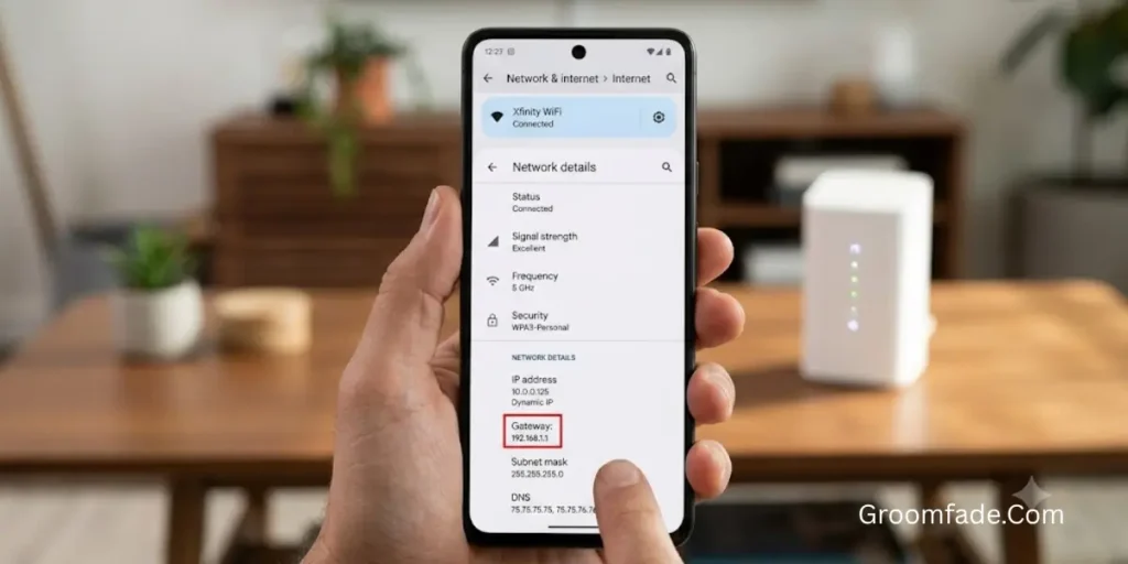 Xfinity Router IP on Android