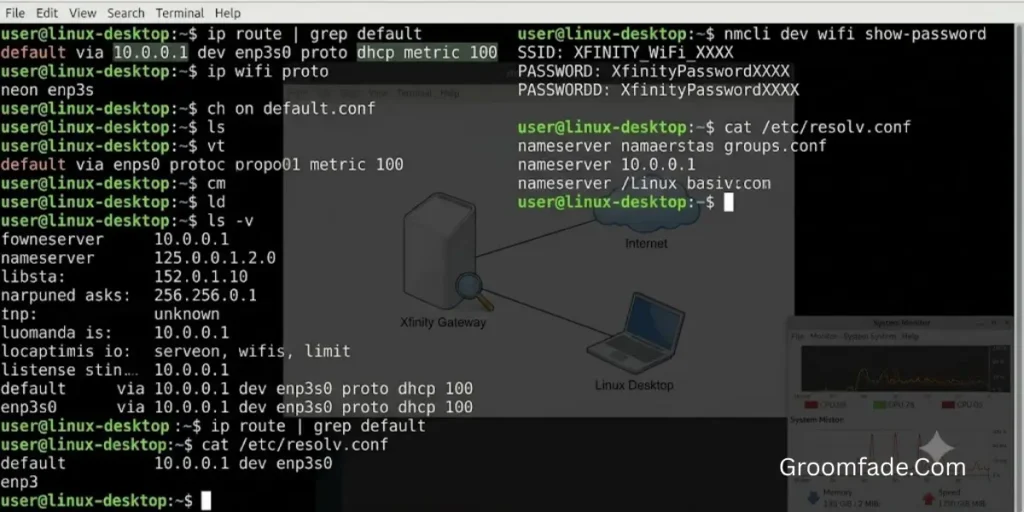 Xfinity Router IP on Linux