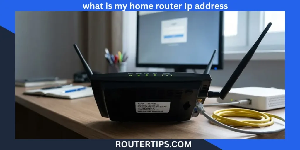 what is my home router Ip address