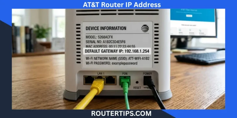 AT&T Router IP Address