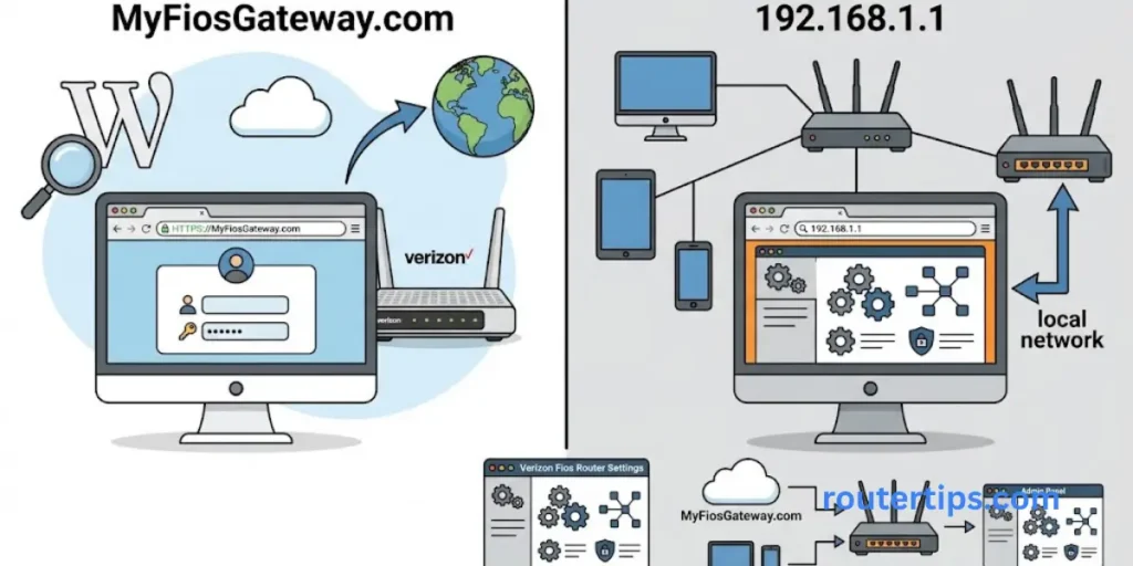 MyFiosGateway.com vs 192.168.1.1