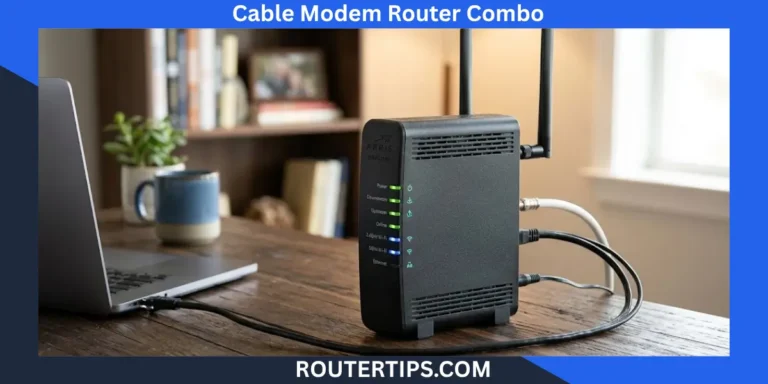 Cable Modem Router Combo