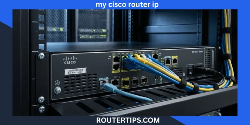 my cisco router ip