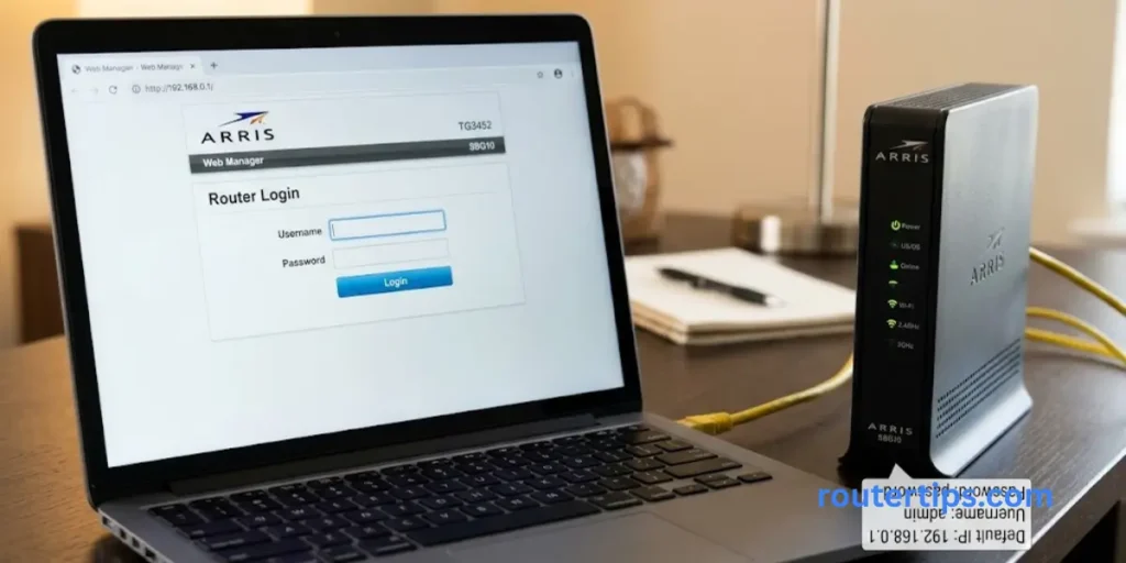 Arris Router Login by Model