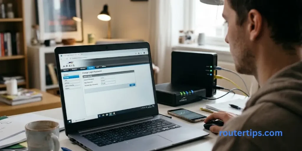 How to Change Your Arris Router Login Password