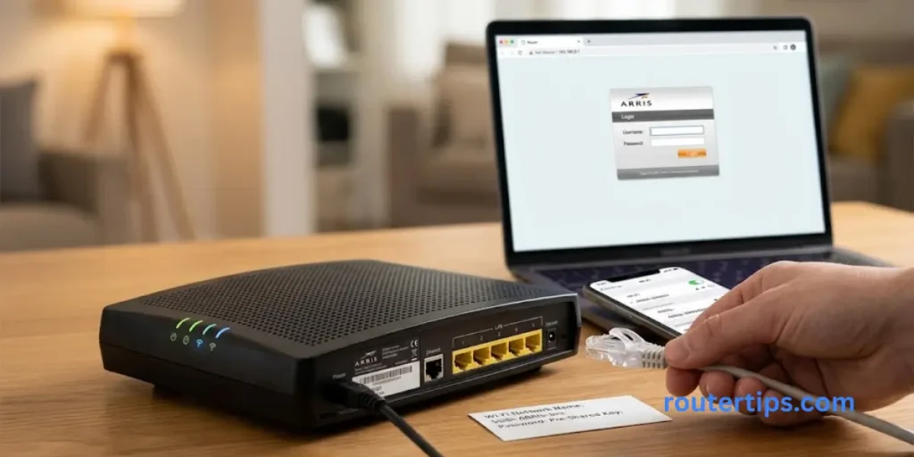 How to Connect to an Arris Router