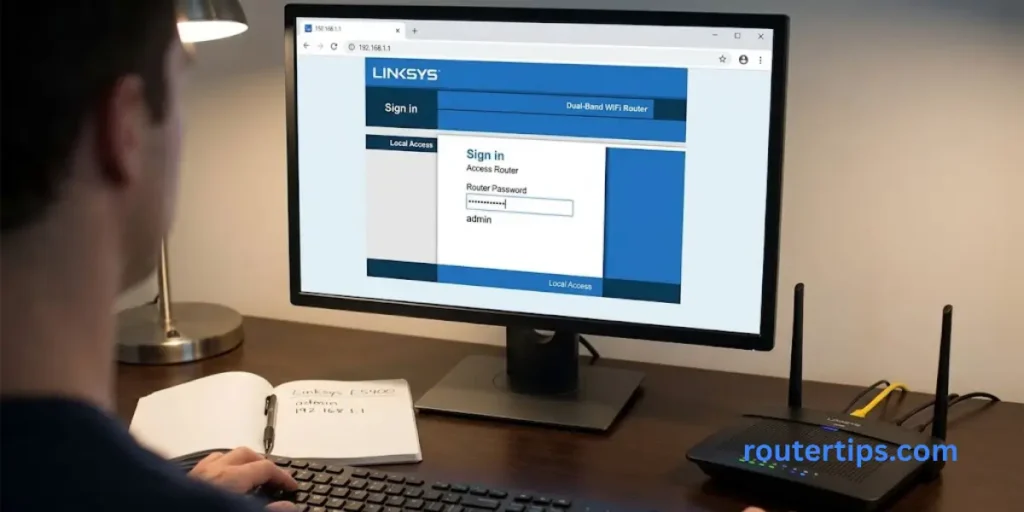 Linksys E5400 Router Login