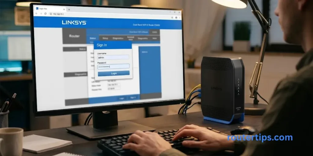 Linksys E9450 Router Login
