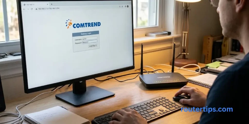 Log In to Your Comtrend Router