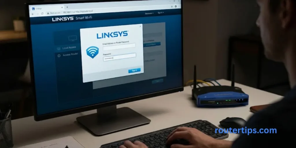 Login to a Linksys Router