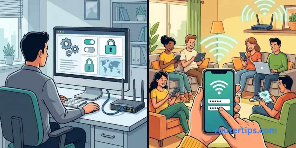 Router Admin Password vs. Wi-Fi Password