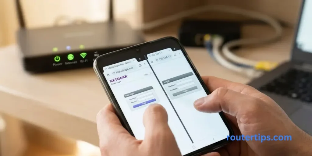 Routerlogin.net vs. a Router IP Address