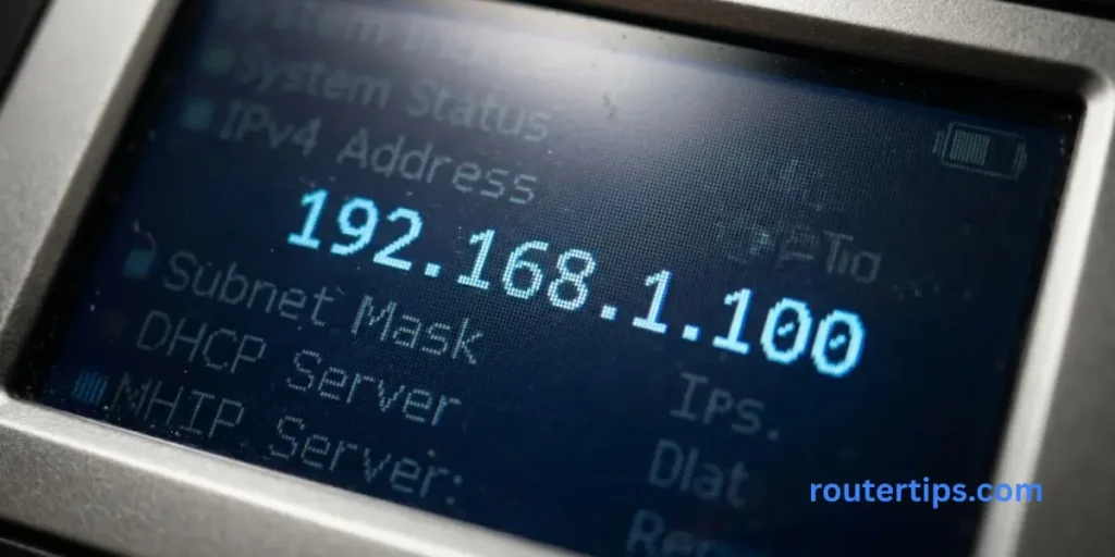 What Is the 192.168.1.100 IP Address