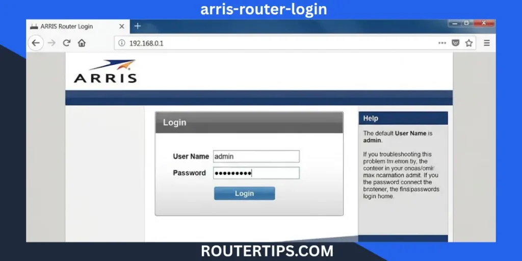 arris-router-login